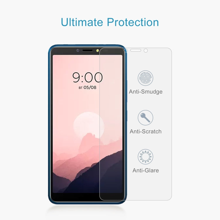 10 PCS 0.26mm 9H 2.5D Tempered Glass Film For BQ 6030G Practic