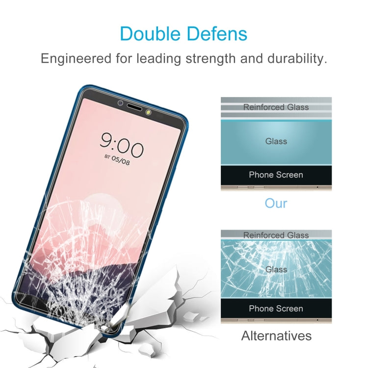 10 PCS 0.26mm 9H 2.5D Tempered Glass Film For BQ 6030L
