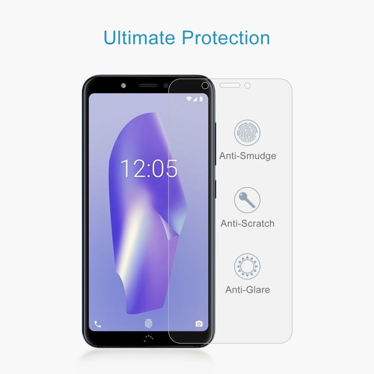 10 PCS 0.26mm 9H 2.5D Tempered Glass Film For BQ Aquaris C