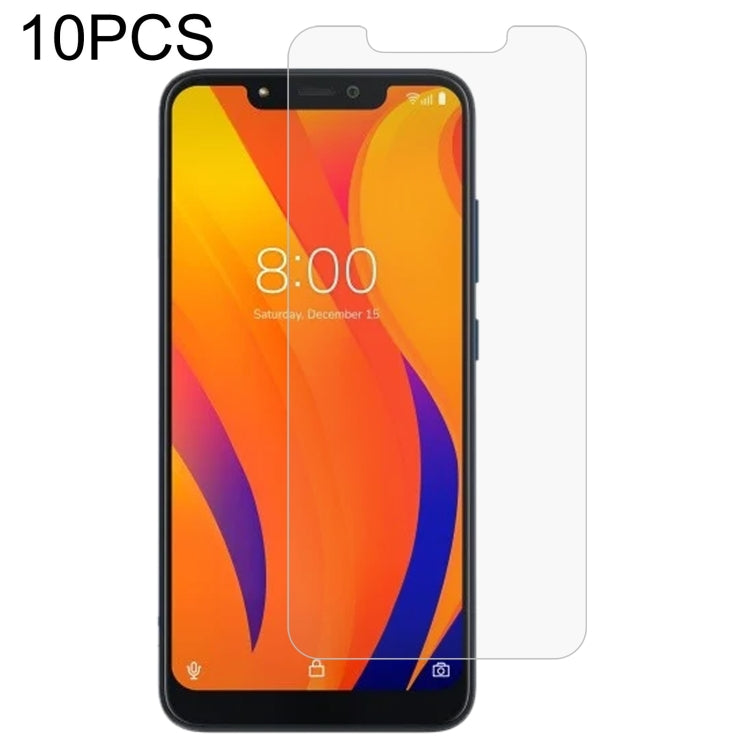10 PCS 0.26mm 9H 2.5D Tempered Glass Film For BQ Vsmart Joy 1 Plus