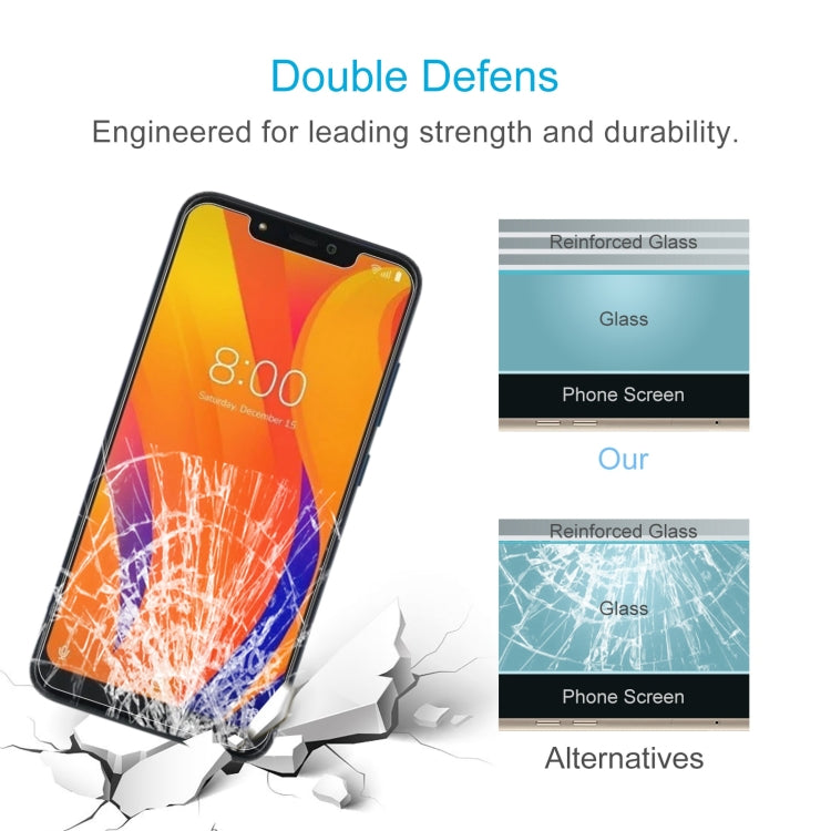 10 PCS 0.26mm 9H 2.5D Tempered Glass Film For BQ Vsmart Joy 1 Plus
