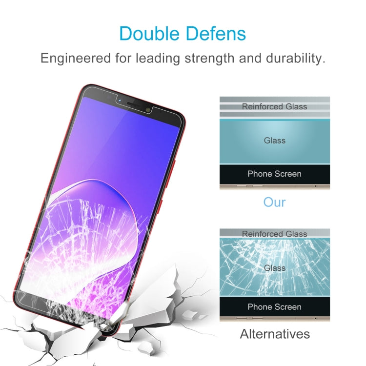 10 PCS 0.26mm 9H 2.5D Tempered Glass Film For Infinix Hot 6 Pro