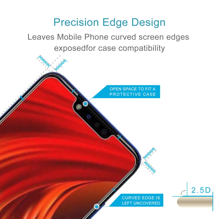 10 PCS 0.26mm 9H 2.5D Tempered Glass Film For Infinix HOT 7 Pro