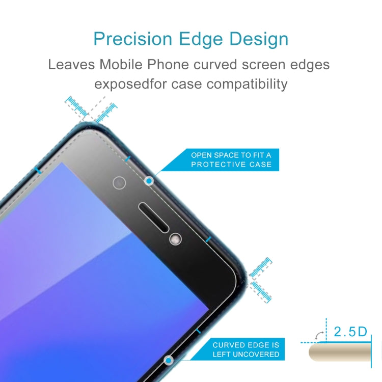 10 PCS 0.26mm 9H 2.5D Tempered Glass Film For Infinix Itel A35