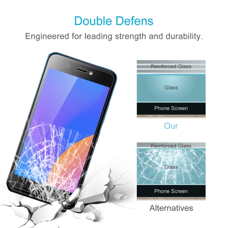 10 PCS 0.26mm 9H 2.5D Tempered Glass Film For Infinix Itel A35