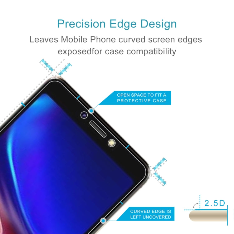 10 PCS 0.26mm 9H 2.5D Tempered Glass Film For Infinix Itel P32