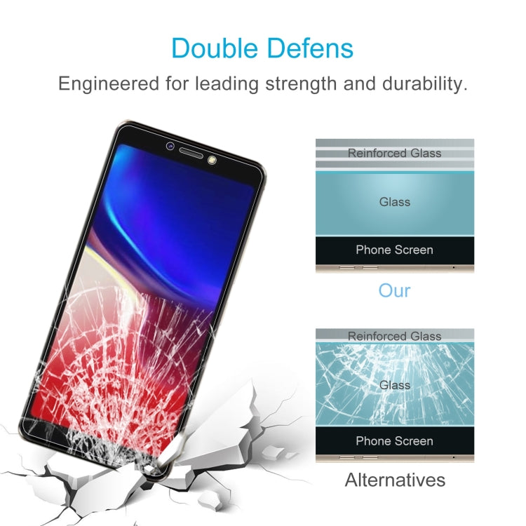 10 PCS 0.26mm 9H 2.5D Tempered Glass Film For Infinix Itel P32