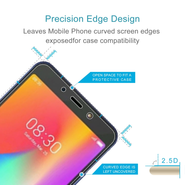 10 PCS 0.26mm 9H 2.5D Tempered Glass Film For Infinix Itel P33