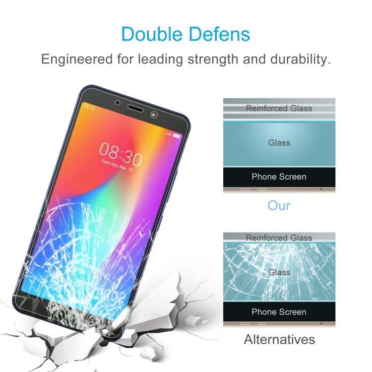 10 PCS 0.26mm 9H 2.5D Tempered Glass Film For Infinix Itel P33