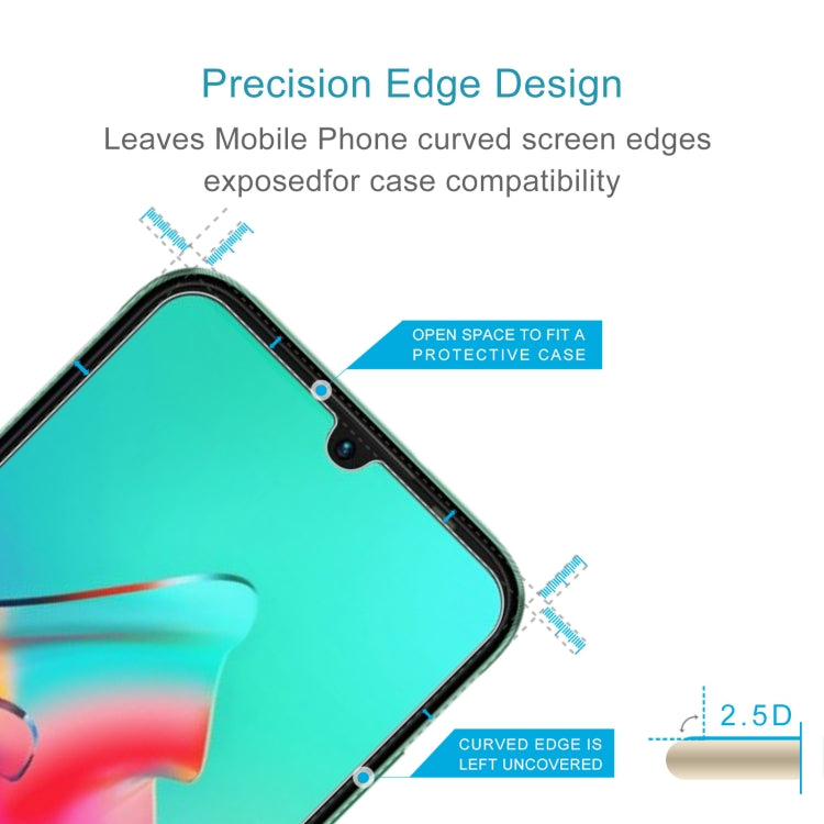 10 PCS 0.26mm 9H 2.5D Tempered Glass Film For Infinix Smart