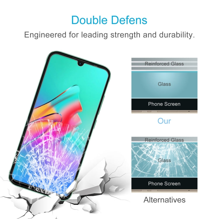 10 PCS 0.26mm 9H 2.5D Tempered Glass Film For Infinix Smart