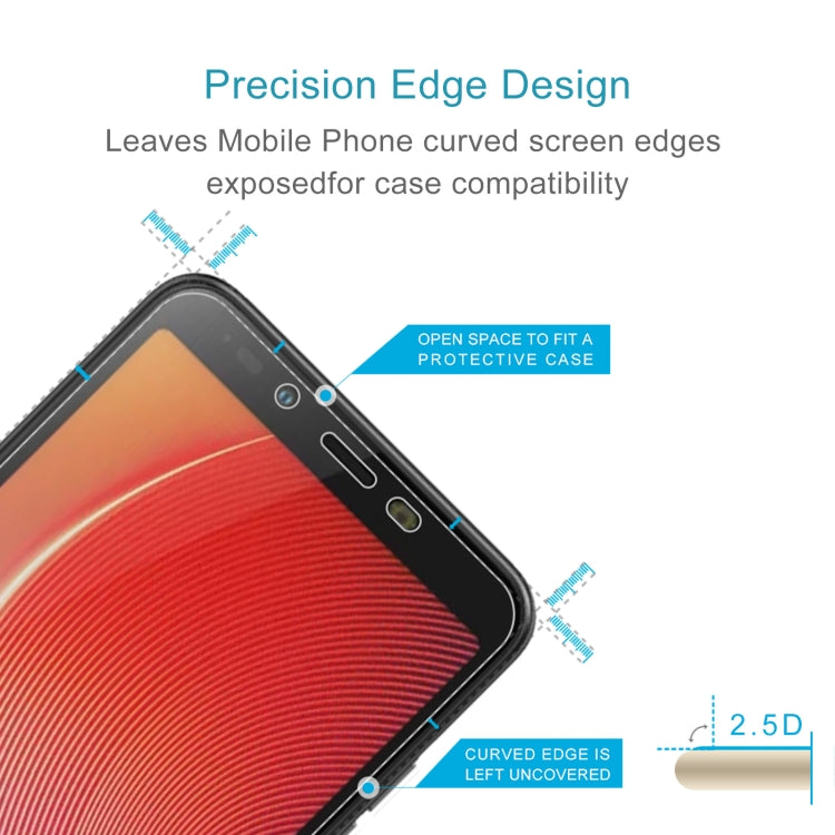 10 PCS 0.26mm 9H 2.5D Tempered Glass Film For Infinix Smart 2