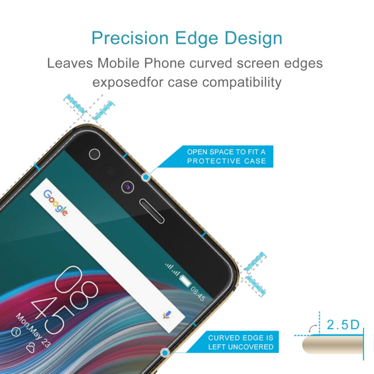 10 PCS 0.26mm 9H 2.5D Tempered Glass Film For Infinix ZERO 5 PRO