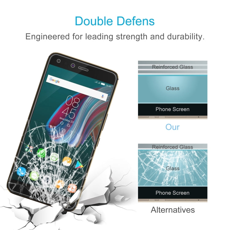 10 PCS 0.26mm 9H 2.5D Tempered Glass Film For Infinix ZERO 5 PRO