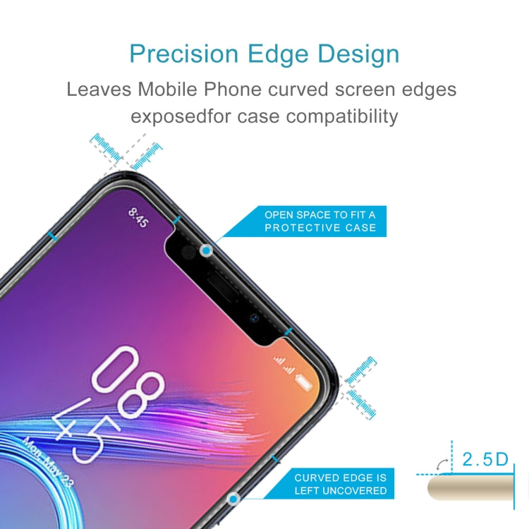 10 PCS 0.26mm 9H 2.5D Tempered Glass Film For Infinix Zero 6