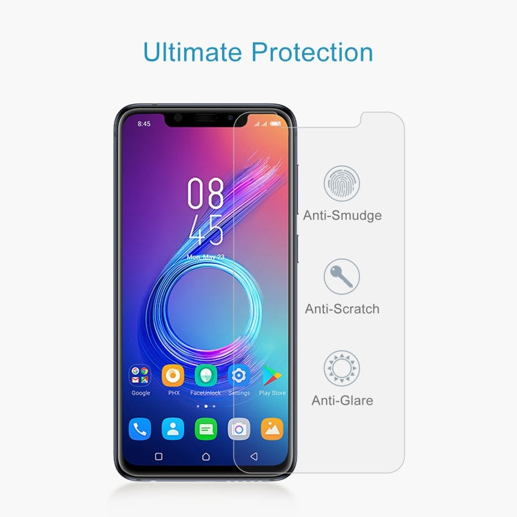 10 PCS 0.26mm 9H 2.5D Tempered Glass Film For Infinix Zero 6