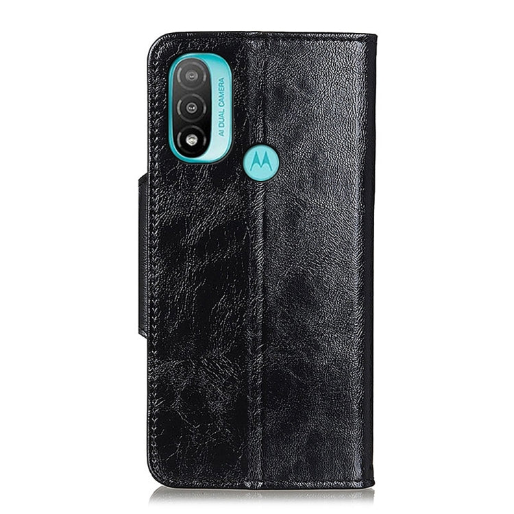 For Motorola Moto E40 / E30 / E20 Crazy Horse Texture Magnetic Buckle Flip Leather Phone Case with 6-Card Slots