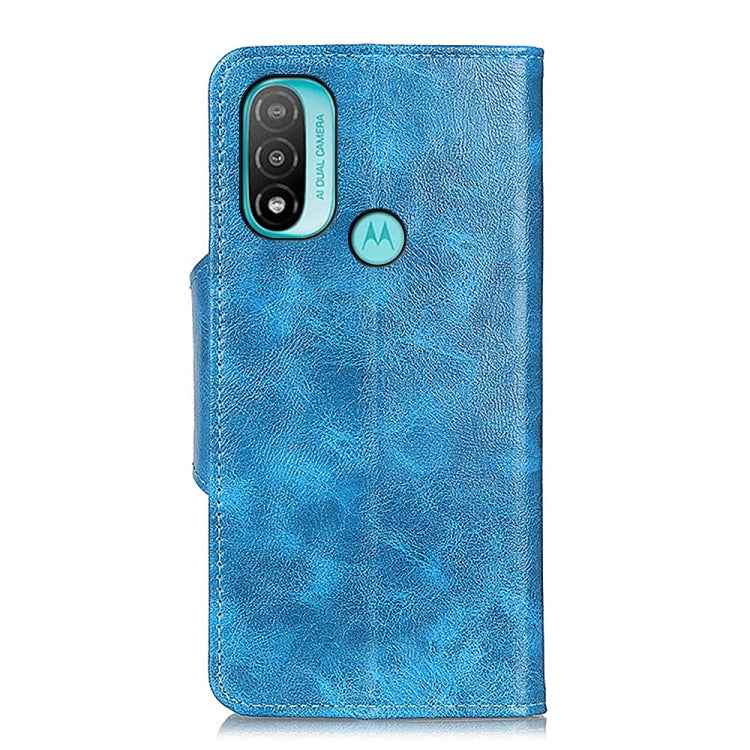 For Motorola Moto E40 / E30 / E20 Crazy Horse Texture Magnetic Buckle Flip Leather Phone Case with 6-Card Slots