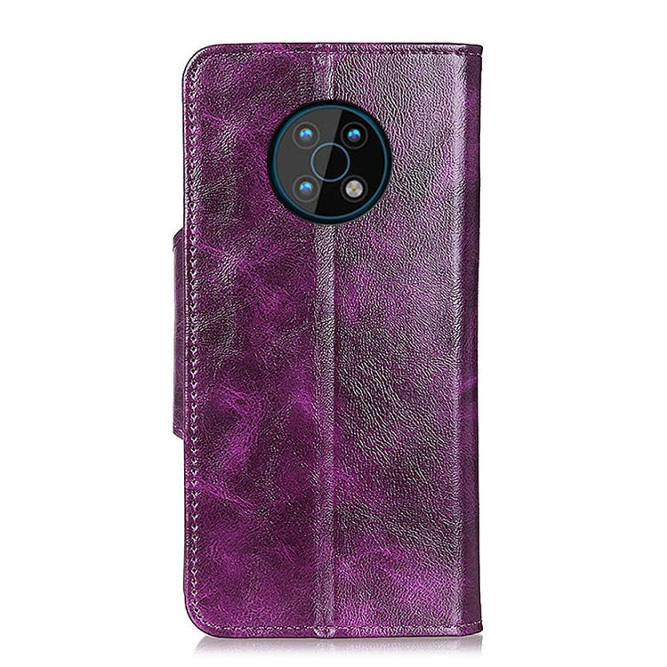 For Nokia G50 Crazy Horse Texture Magnetic Buckle Flip Leather Phone Case with 6-Card Slots