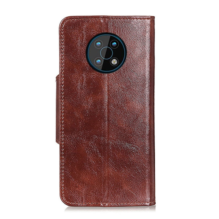 For Nokia G50 Crazy Horse Texture Magnetic Buckle Flip Leather Phone Case with 6-Card Slots