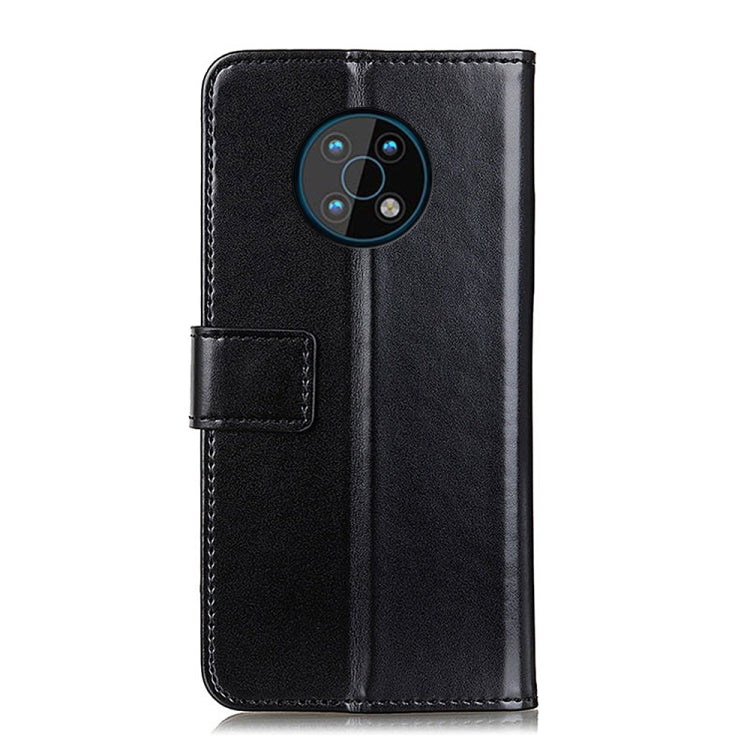 For Nokia G50 3-Color Pearl Texture Magnetic Buckle Flip Phone Leather Case