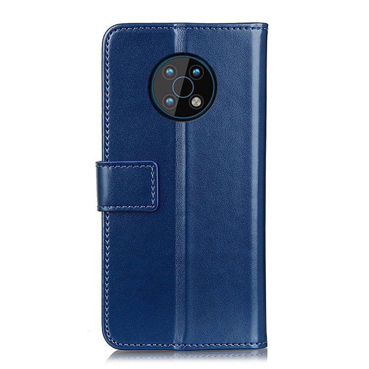 For Nokia G50 3-Color Pearl Texture Magnetic Buckle Flip Phone Leather Case
