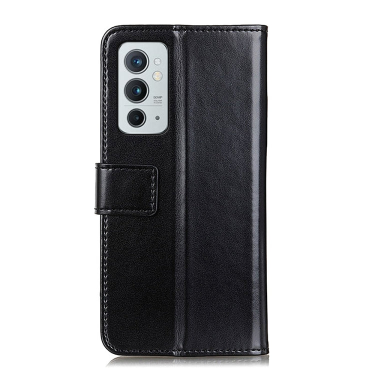 For OnePlus 9RT 5G 3-Color Pearl Texture Magnetic Buckle Flip Phone Leather Case