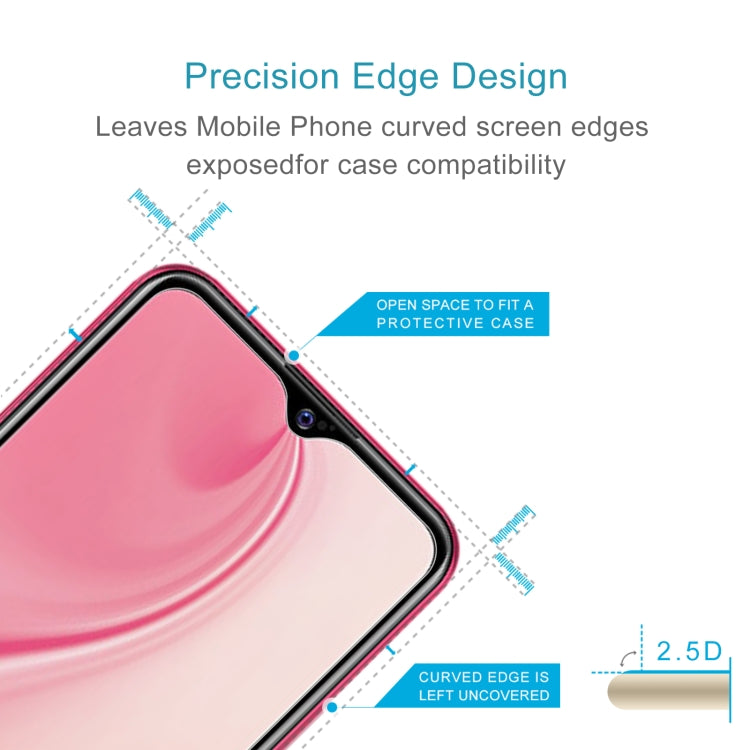 0.26mm 9H 2.5D Tempered Glass Film For vivo Y3s 2021 / Y54s / Y32
