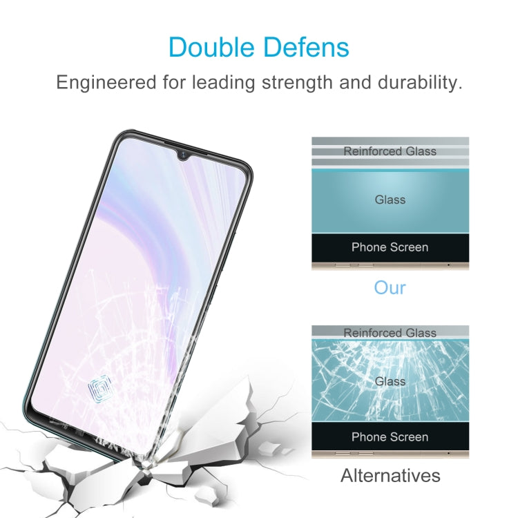 0.26mm 9H 2.5D Tempered Glass Film For vivo X50 Lite