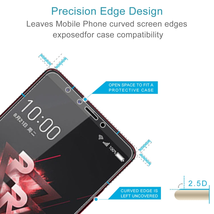 10 PCS 0.26mm 9H 2.5D Tempered Glass Film For 360 N7 Pro