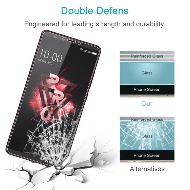 10 PCS 0.26mm 9H 2.5D Tempered Glass Film For 360 N7 Pro