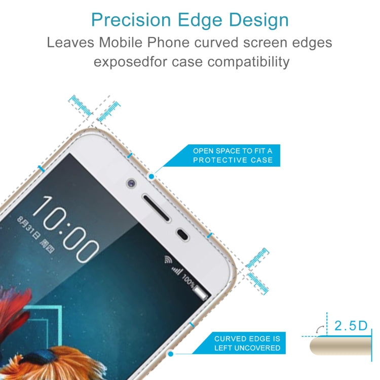 10 PCS 0.26mm 9H 2.5D Tempered Glass Film For 360 Vizza