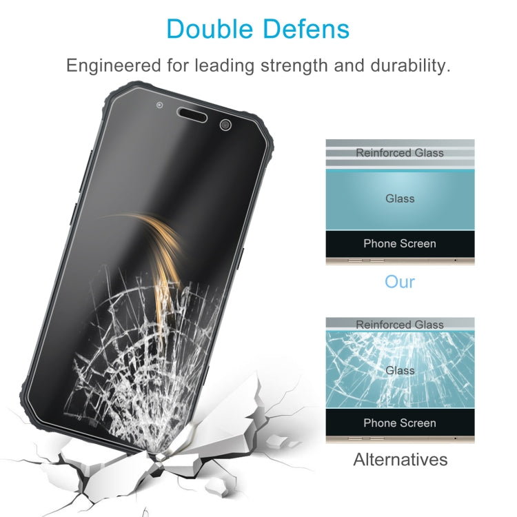10 PCS 0.26mm 9H 2.5D Tempered Glass Film For AGM A9