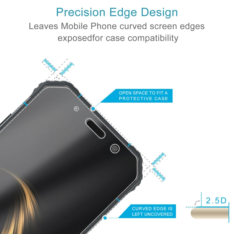 10 PCS 0.26mm 9H 2.5D Tempered Glass Film For AGM A9 JBL