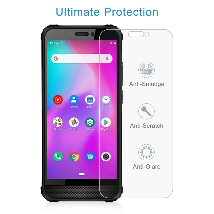 10 PCS 0.26mm 9H 2.5D Tempered Glass Film For AGM A10