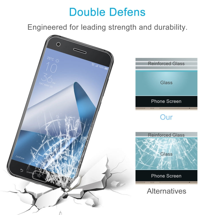 10 PCS 0.26mm 9H 2.5D Tempered Glass Film For Asus ZenFone 4 Pro ZS551KL