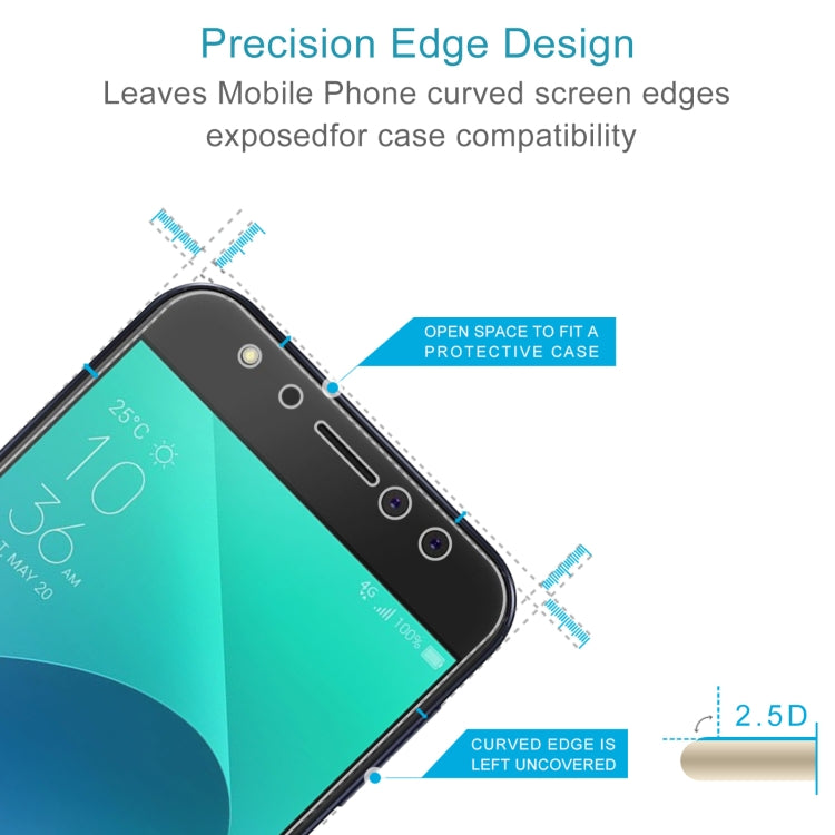 10 PCS 0.26mm 9H 2.5D Tempered Glass Film For Asus ZenFone 4 Selfie Pro ZD552KL