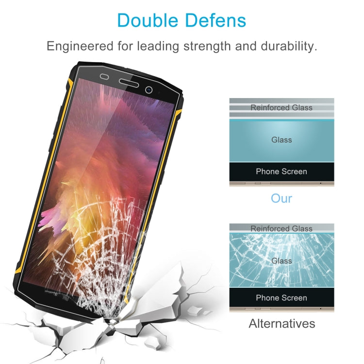 10 PCS 0.26mm 9H 2.5D Tempered Glass Film For Blackview BV5800 Pro