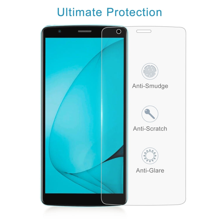 10 PCS 0.26mm 9H 2.5D Tempered Glass Film For Blackview A20