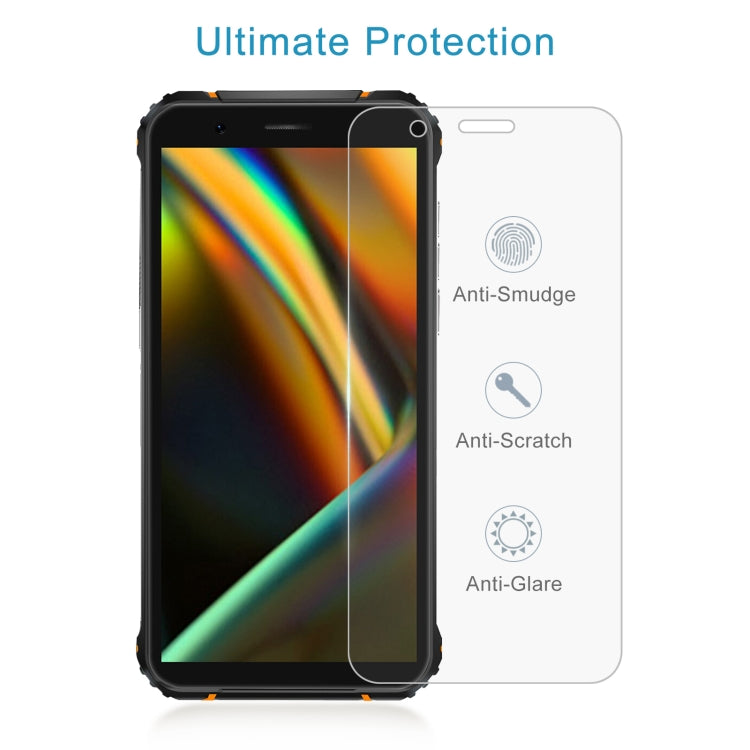 10 PCS 0.26mm 9H 2.5D Tempered Glass Film For Blackview BV5100