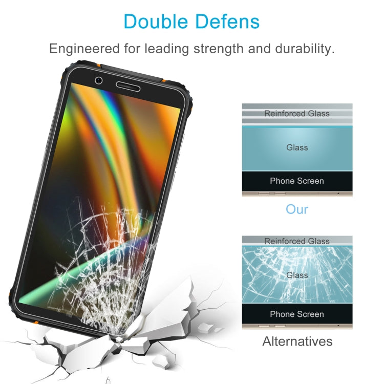 10 PCS 0.26mm 9H 2.5D Tempered Glass Film For Blackview BV5100