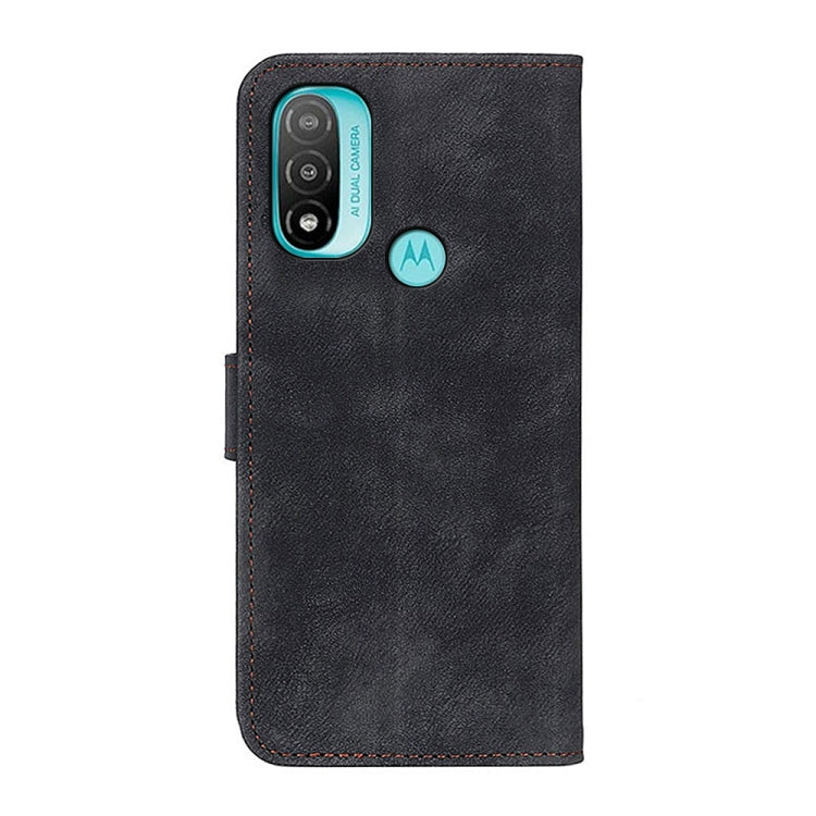 For Motorola Moto E40 / E30 / E20 Antelope Texture Magnetic Buckle Flip Leather Phone Case