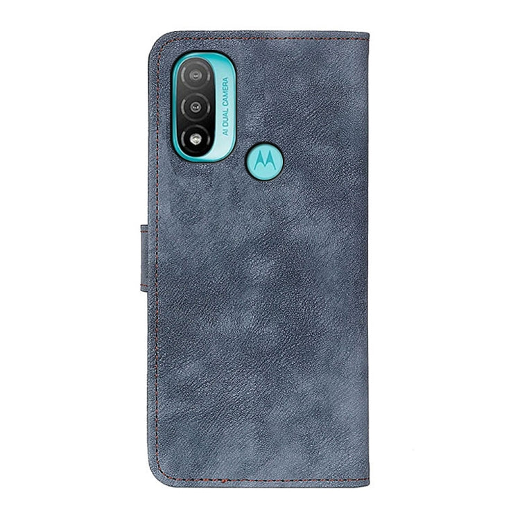 For Motorola Moto E40 / E30 / E20 Antelope Texture Magnetic Buckle Flip Leather Phone Case