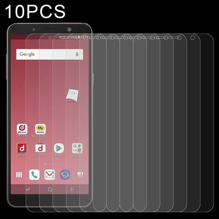10 PCS 0.26mm 9H 2.5D Tempered Glass Film For Samsung Galaxy Feel 2