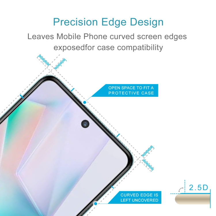 10 PCS 0.26mm 9H 2.5D Tempered Glass Film For vivo T1