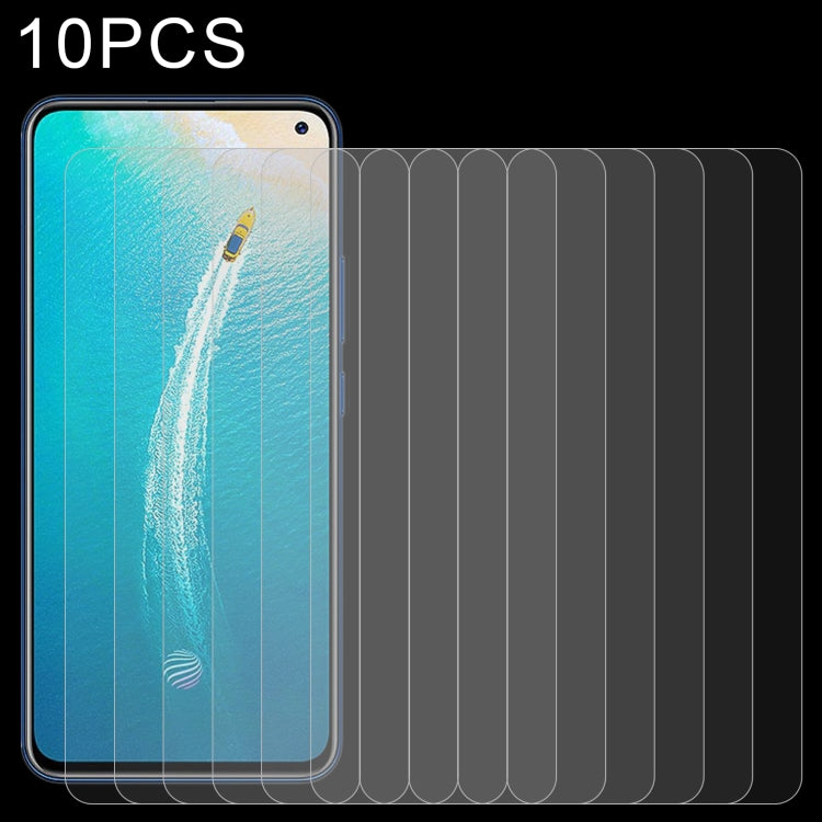 10 PCS 0.26mm 9H 2.5D Tempered Glass Film For vivo V19 Neo
