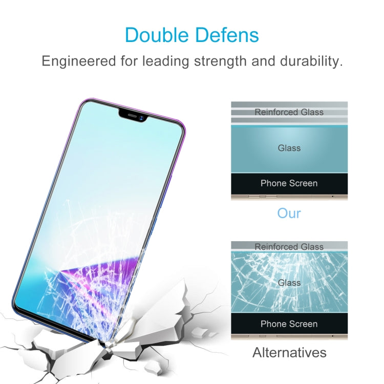 10 PCS 0.26mm 9H 2.5D Tempered Glass Film For vivo Z3X