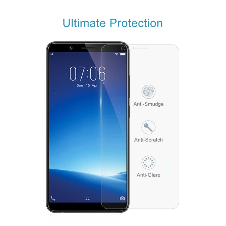 10 PCS 0.26mm 9H 2.5D Tempered Glass Film For vivo Y71