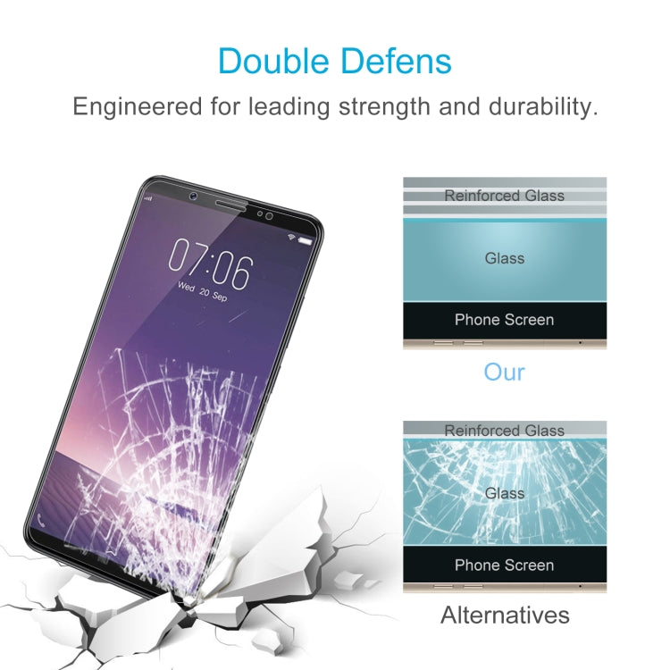10 PCS 0.26mm 9H 2.5D Tempered Glass Film For vivo Y79