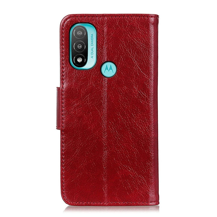 For Motorola Moto E40 / E30 / E20 Nappa Texture Horizontal Flip Leather Phone Case